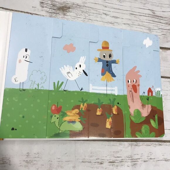 Flippy Floppy Farm Animals by Poitier, Anton Lift The Flap Usborne Kane Miller - Picture 6 of 7